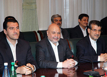 Azerbaijan, Iran sign contract on gas supplies, Iranian Oil Minister Seyed Massoud Mir-Kazemi, Baku, Azerbaijan, Jan.12, 2011