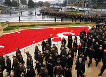 Azerbaijan commemorates 21st anniversary of 20 January tragedy,Azerbaijan, Baku, Jan. 20