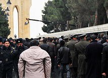 Azerbaijan commemorates 21st anniversary of 20 January tragedy,Azerbaijan, Baku, Jan. 20