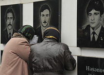 Azerbaijan commemorates 21st anniversary of 20 January tragedy,Azerbaijan, Baku, Jan. 20