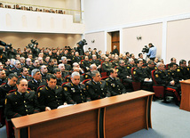 Azerbaijani Interior Ministry holds collegium meeting on results of 2010, Baku, Azerbaijan, Jan.22, 2011