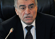 Third meeting of an Azerbaijani-Greek intergovernmental commission on economic cooperation, Industry and Energy Minister Natig Aliyev, Baku, Azerbaijan, Feb.02. 2011