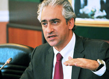 Third meeting of an Azerbaijani-Greek intergovernmental commission on economic cooperation, Greek Deputy Foreign Minister Spyros Kouvelis, Baku, Azerbaijan, Feb.02. 2011