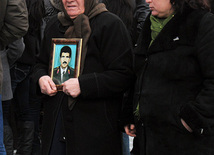 Azerbaijani public commemorates victims of Khojaly genocide, Baku, Azerbaijan, Feb.26. 2011 