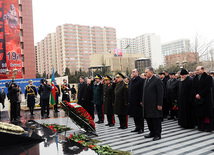 Azerbaijani public commemorates victims of Khojaly genocide, Baku, Azerbaijan, Feb.26. 2011 