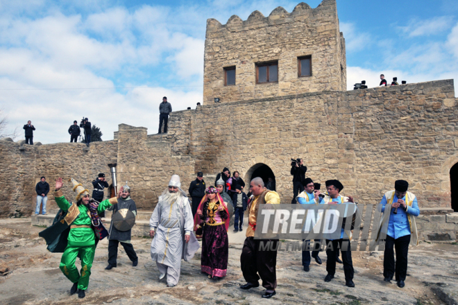 Baku prepares for Novruz holiday, Baku, Azerbaijan, Marc 15, 2011