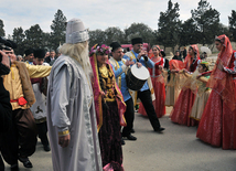 Baku prepares for Novruz holiday, Baku, Azerbaijan, Marc 15, 2011