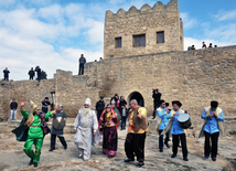 Baku prepares for Novruz holiday, Baku, Azerbaijan, Marc 15, 2011