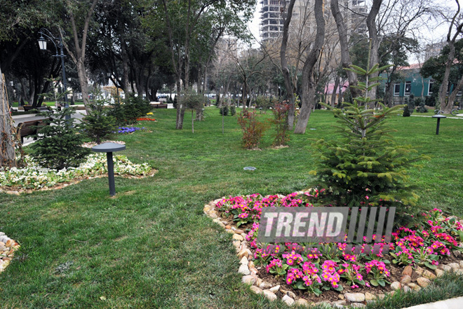 Bakıda Zabitlər Parkı, Azərbaycan, 17 mart 2011