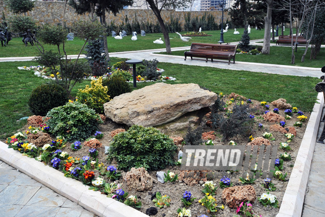 Bakıda Zabitlər Parkı, Azərbaycan, 17 mart 2011