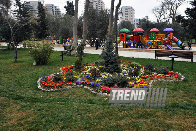 Bakıda Zabitlər Parkı, Azərbaycan, 17 mart 2011