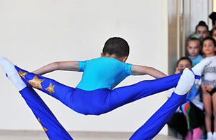 Baku - Azerbaijan Acrobatic Gymnastics Championship among youth, Baku, Azerbaijan, March 17, 2011