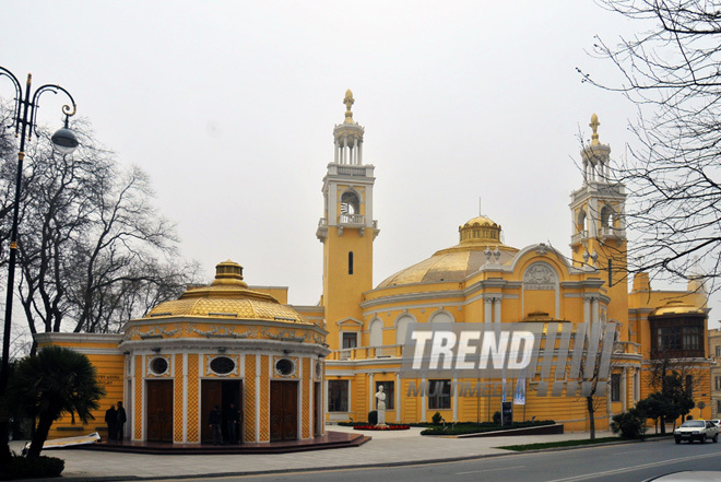 Cultural centers of Baku, Azerbaijan, Marc 31, 2011