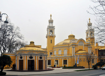 Cultural centers of Baku, Azerbaijan State Philharmony, Azerbaijan, Marc 31, 2011