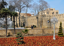 Cultural centers of Baku, Azerbaijan, Marc 31, 2011