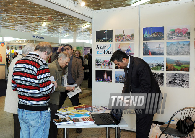 Trend News Agency attends 15th int’l specialized exhibition "Mass Media in Belarus", Minsk, Belarus, May 10, 2011