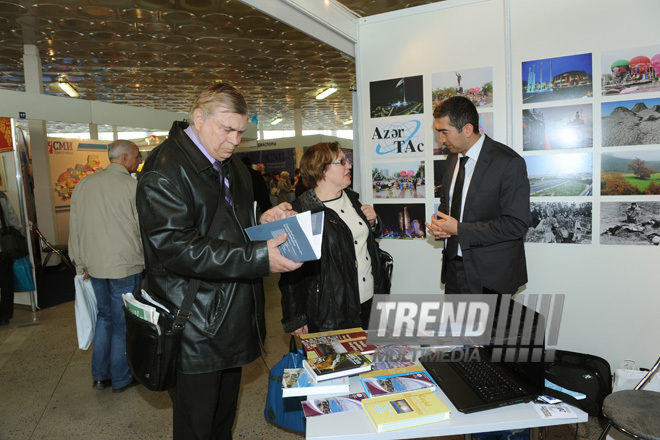 Trend News Agency attends 15th int’l specialized exhibition "Mass Media in Belarus", Minsk, Belarus, May 10, 2011