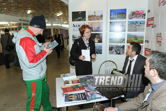 Trend News Agency attends 15th int’l specialized exhibition "Mass Media in Belarus", Minsk, Belarus, May 10, 2011