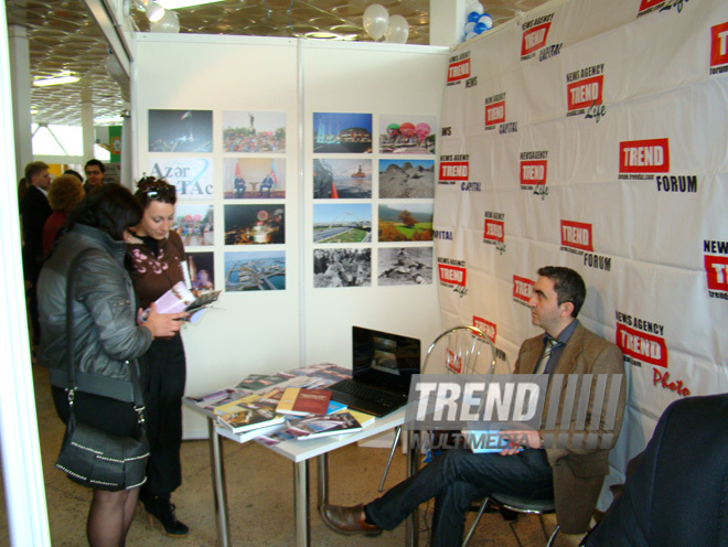 Trend News Agency attends 15th int’l specialized exhibition "Mass Media in Belarus", Minsk, Belarus, May 10, 2011