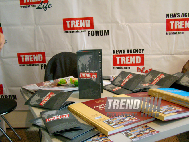 Trend News Agency attends 15th int’l specialized exhibition "Mass Media in Belarus", Minsk, Belarus, May 10, 2011