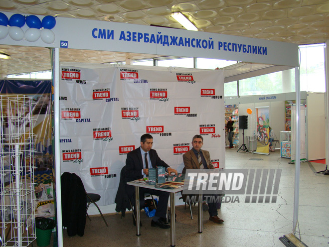 Trend News Agency attends 15th int’l specialized exhibition "Mass Media in Belarus", Minsk, Belarus, May 10, 2011