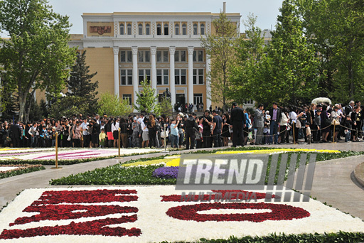 Праздник цветов в Баку, Баку, Азербайджан, 10 мая 2011 г.