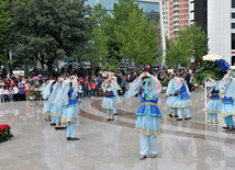 Flower festival in Baku, Azerbaijan, May 10, 2011