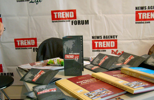 Trend News Agency attends 15th int’l specialized exhibition "Mass Media in Belarus", Minsk, Belarus, May 10, 2011