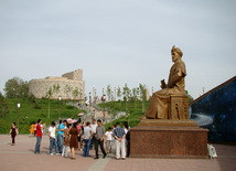 Günəşli Özbəkistan, Uluqbəy rəsədxanası və memorialı, Səmərqənd, 13 may 2011