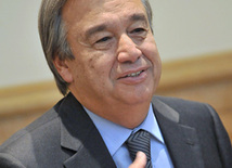 UN High Commissioner for Refugees and IDPs Antonio Guterres, Baku, Azerbaijan, May 19, 2011