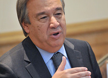 UN High Commissioner for Refugees and IDPs Antonio Guterres, Baku, Azerbaijan, May 19, 2011