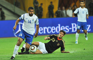 Football  match between Germany and Azerbaijan, Baku, June 7, 2011
