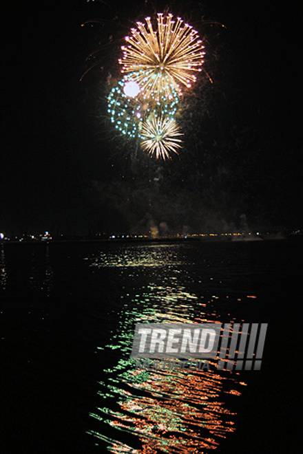 Baku holds concert and fireworks in honor of  National Salvation Day, Azerbaijan, June 15, 2011