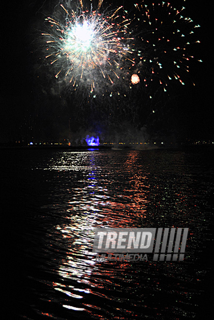 Baku holds concert and fireworks in honor of  National Salvation Day, Azerbaijan, June 15, 2011