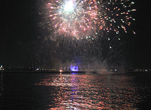 Baku holds concert and fireworks in honor of  National Salvation Day, Azerbaijan, June 15, 2011