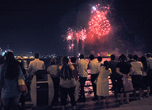 Baku holds concert and fireworks in honor of  National Salvation Day, Azerbaijan, June 15, 2011