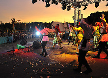 Baku holds concert and fireworks in honor of  National Salvation Day, Azerbaijan, June 15, 2011