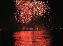 Baku holds concert and fireworks in honor of  National Salvation Day, Azerbaijan, June 15, 2011