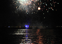 Baku holds concert and fireworks in honor of  National Salvation Day, Azerbaijan, June 15, 2011