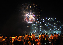 Baku holds concert and fireworks in honor of  National Salvation Day, Azerbaijan, June 15, 2011