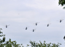 Military parade rehearsal in Baku, June 24, 2011