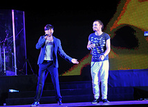 Emin Agalarov’s concert with the stars of "Eurovision" at the opening of Sea Breeze Resort, Baku, Azerbaijan, July 9, 2011