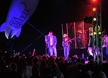 Emin Agalarov’s concert with the stars of "Eurovision" at the opening of Sea Breeze Resort, Baku, Azerbaijan, July 9, 2011