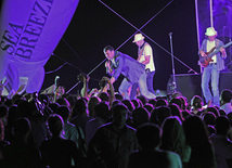 Emin Agalarov’s concert with the stars of "Eurovision" at the opening of Sea Breeze Resort, Baku, Azerbaijan, July 9, 2011