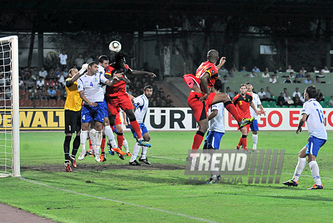 Futbol üzrə 2012-ci il Avropa çempionatının seçmə mərhələsi çərçivəsində keçirilən Azərbaycan-Belçika oyunu, Bakı, Azərbaycan, 02 sentyabr 2011-ci il