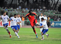 Futbol üzrə 2012-ci il Avropa çempionatının seçmə mərhələsi çərçivəsində keçirilən Azərbaycan-Belçika oyunu, Bakı, Azərbaycan, 02 sentyabr 2011-ci il