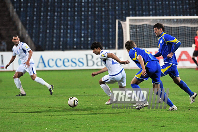 Azerbaijan –Kazakhstan match under UEFA EURO 2012 qualifying tour, Baku, Azerbaijan, September 6, 2001