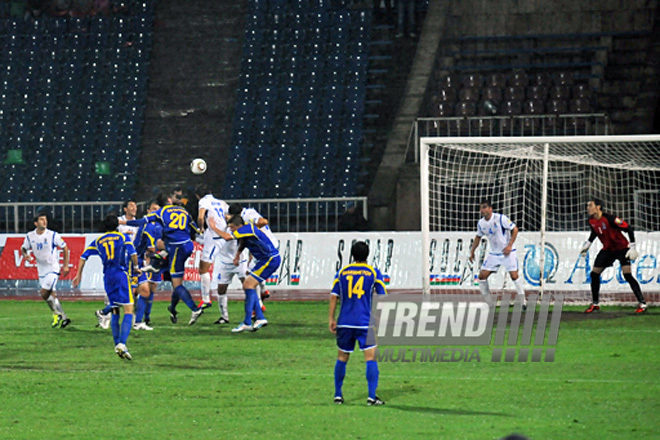 Azerbaijan –Kazakhstan match under UEFA EURO 2012 qualifying tour, Baku, Azerbaijan, September 6, 2001