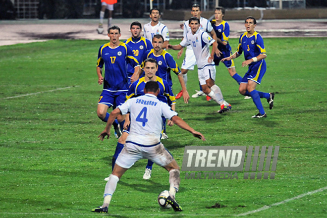 Azerbaijan –Kazakhstan match under UEFA EURO 2012 qualifying tour, Baku, Azerbaijan, September 6, 2001