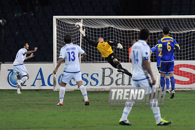 Azerbaijan –Kazakhstan match under UEFA EURO 2012 qualifying tour, Baku, Azerbaijan, September 6, 2001